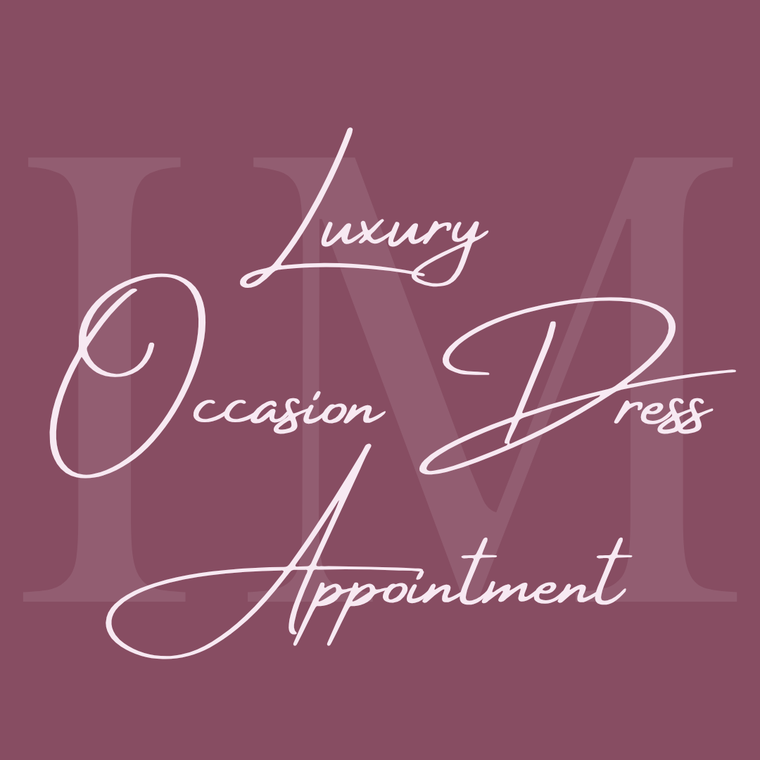 Luxury Occasion Dress Appointment