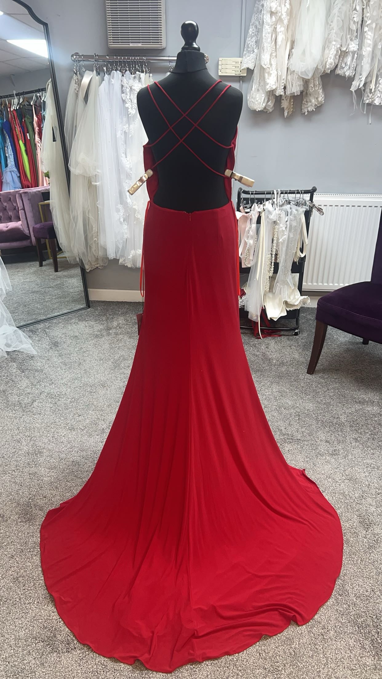 UK 8 Bonnie Leigh Prom Dress By Tiffany's Prom