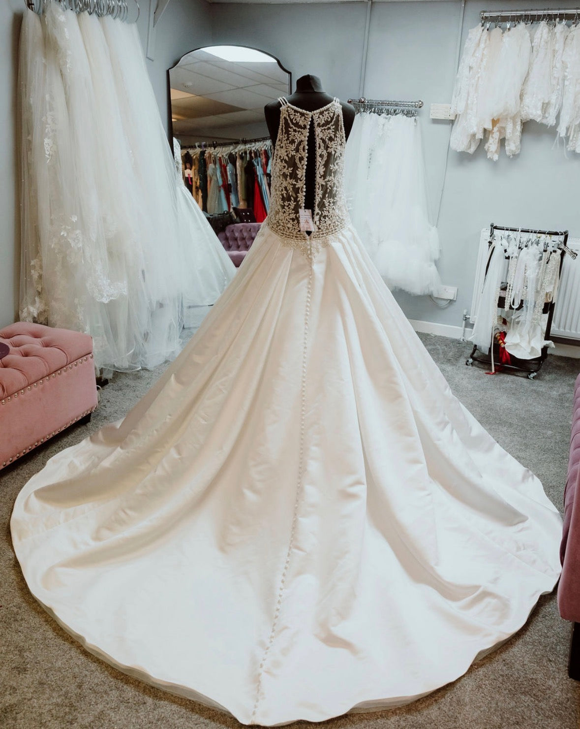 Ivory ballgown Wedding Dress By Sottero & Midgley