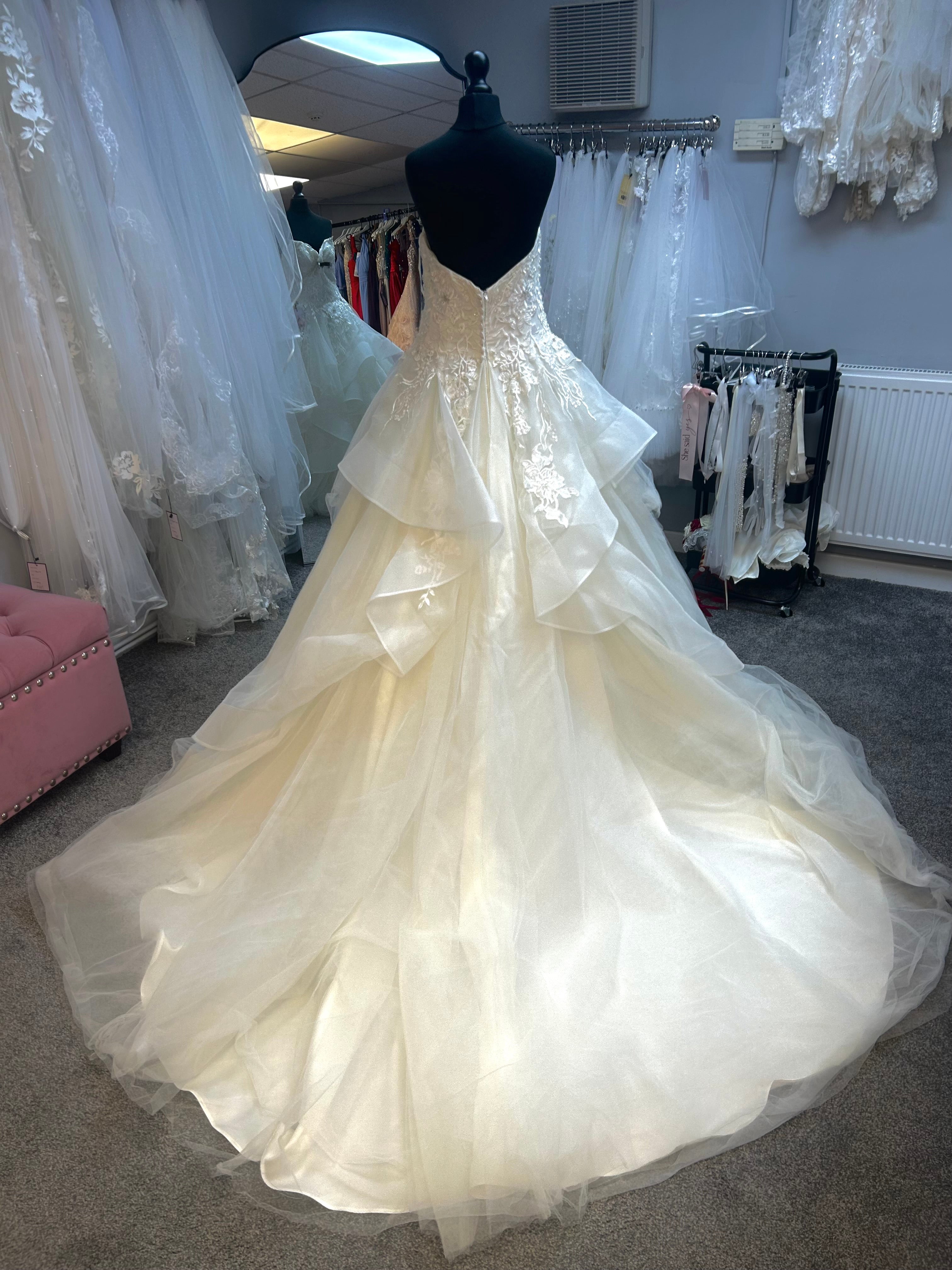 Belle Wedding Dress By Ronald Joyce