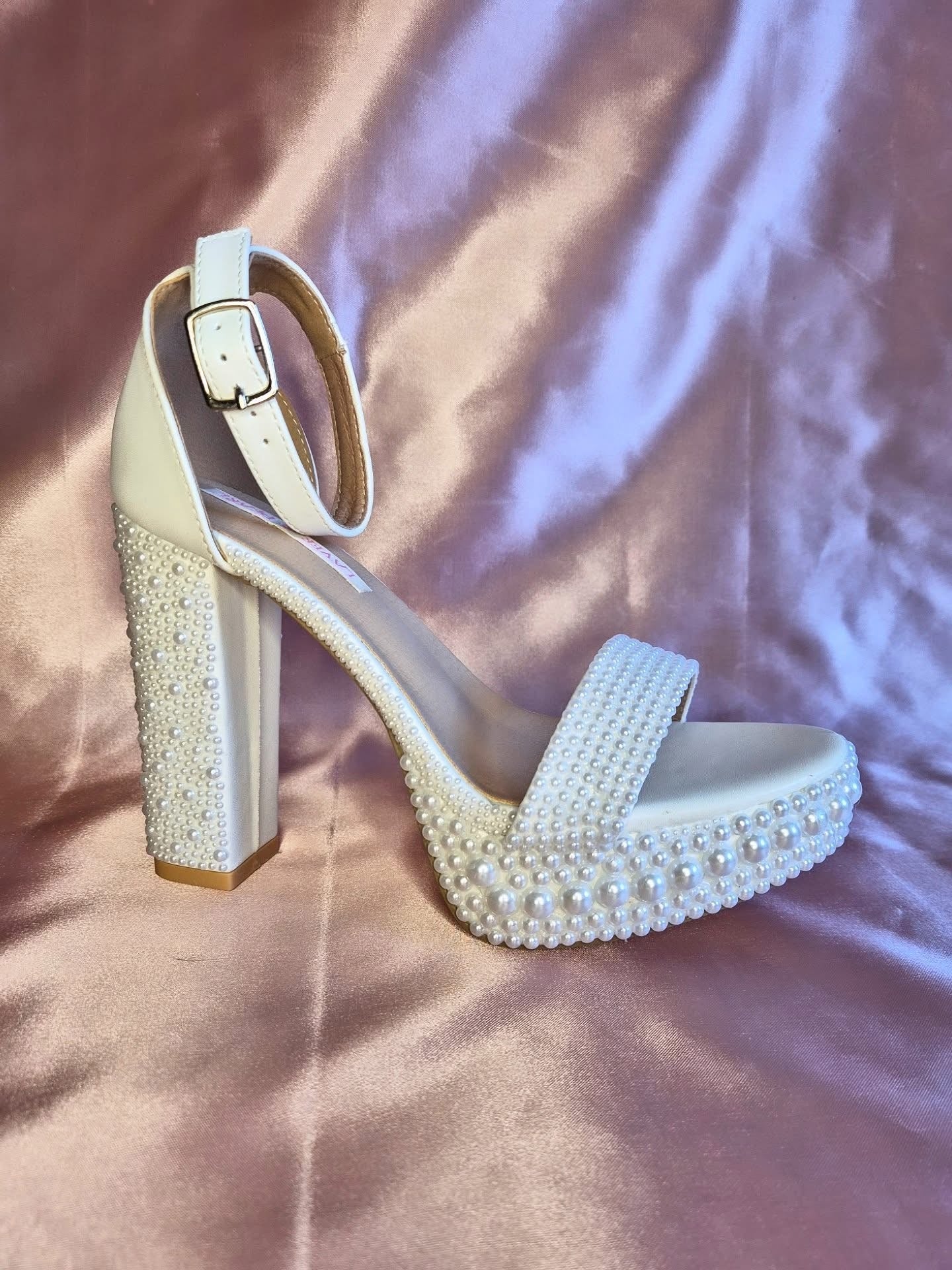 The ‘Ria’ Wedding Shoes by Laver & Pearl