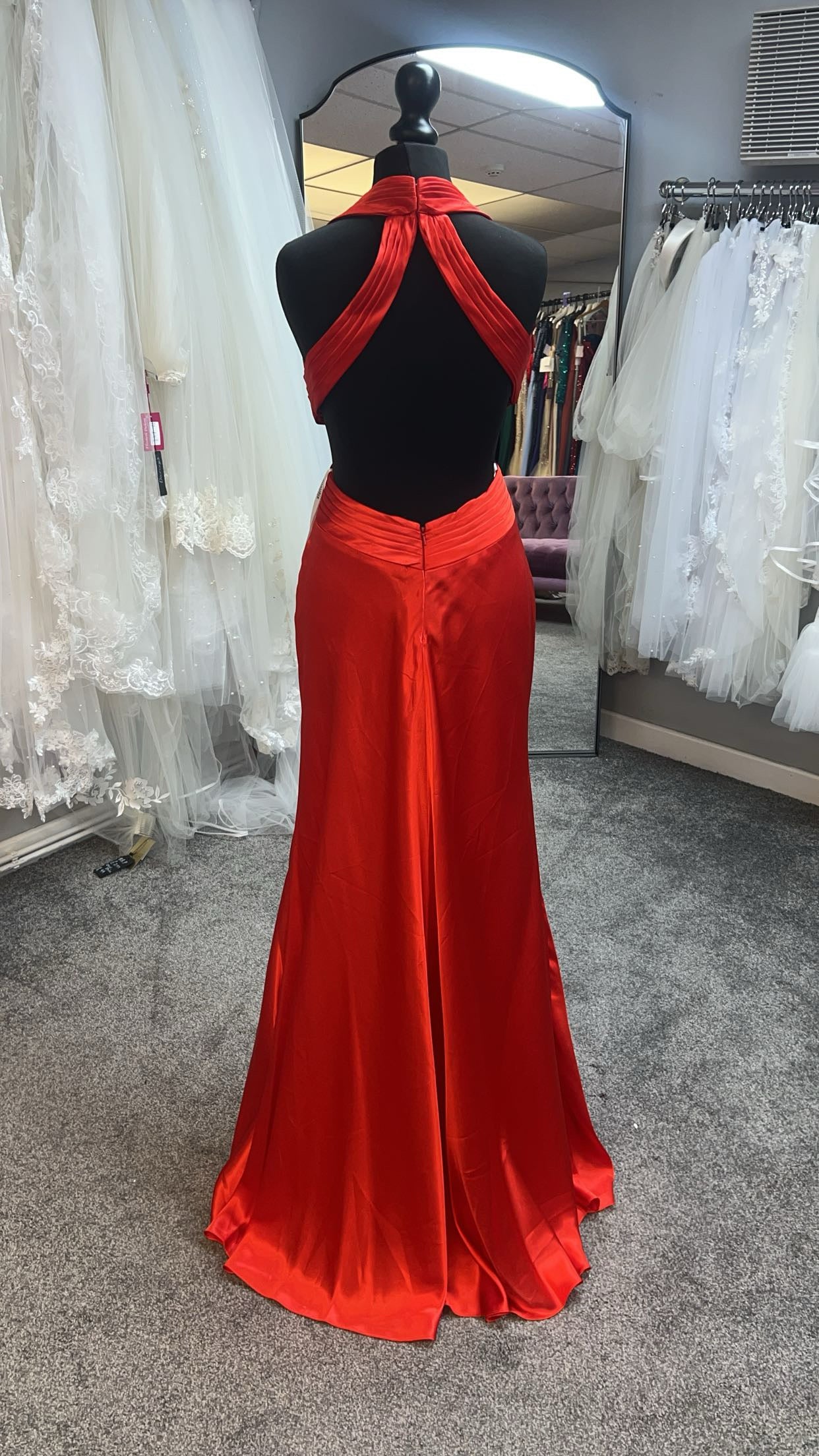 Cut Out Prom Dress by La femme