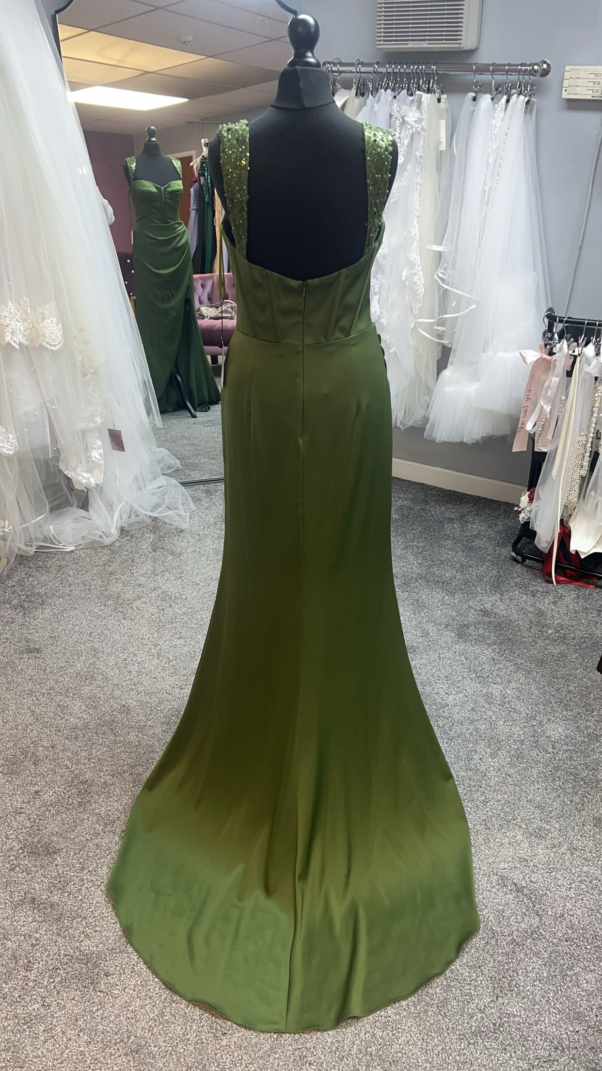 Olive Prom Dress By Angel forever