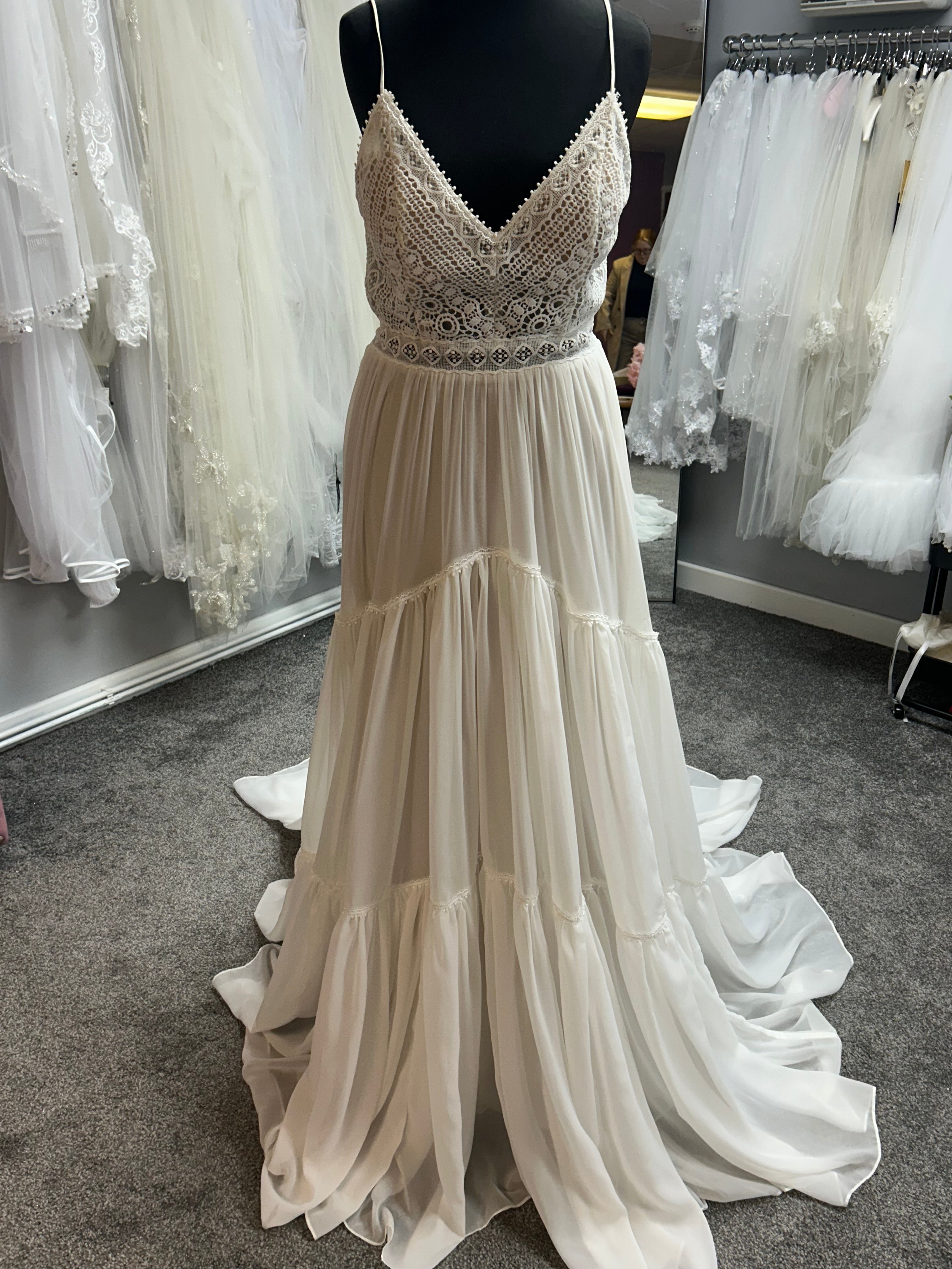 UK 8/10 Bianca By Phoenix Gowns