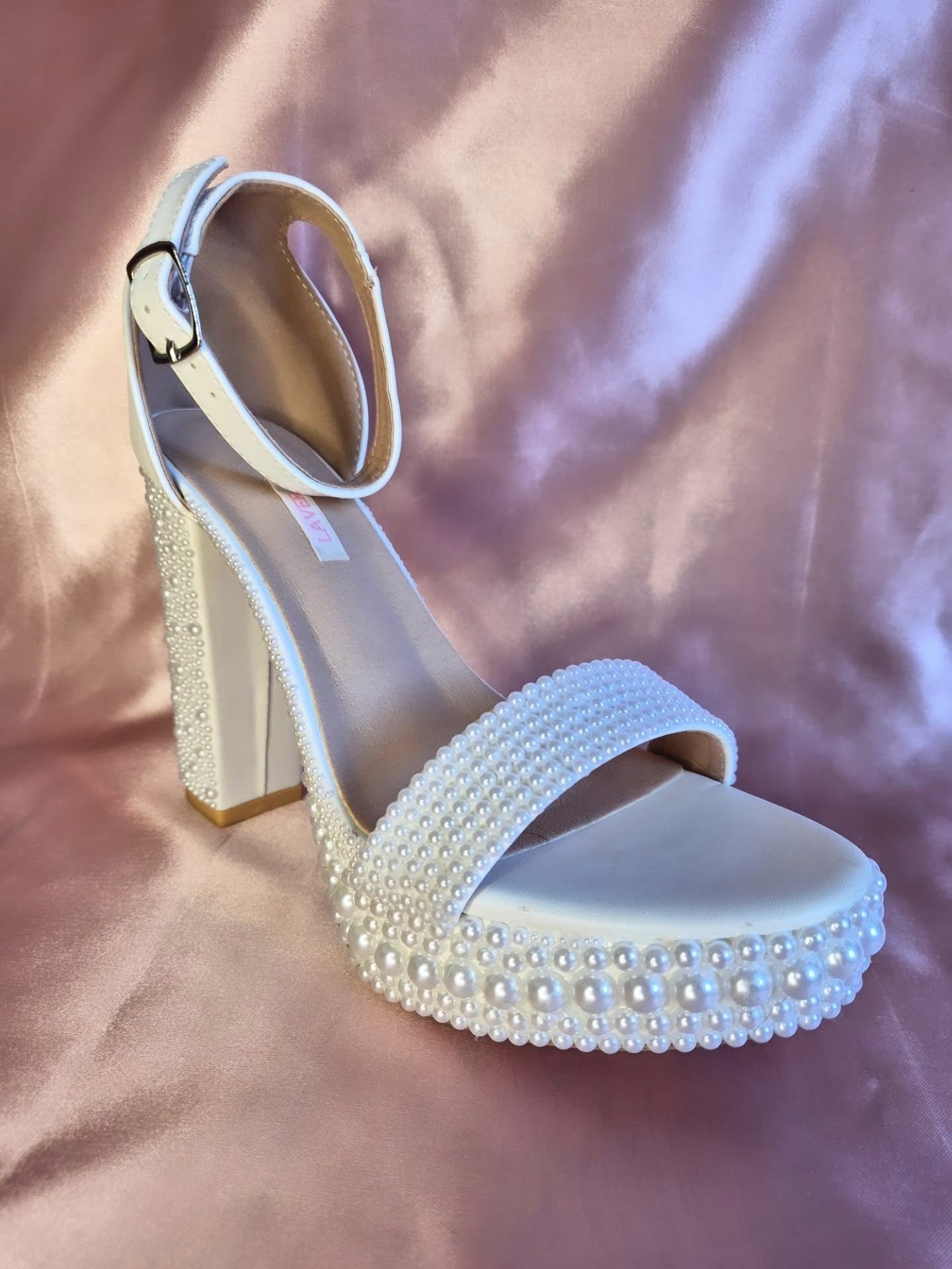 The ‘Ria’ Wedding Shoes by Laver & Pearl