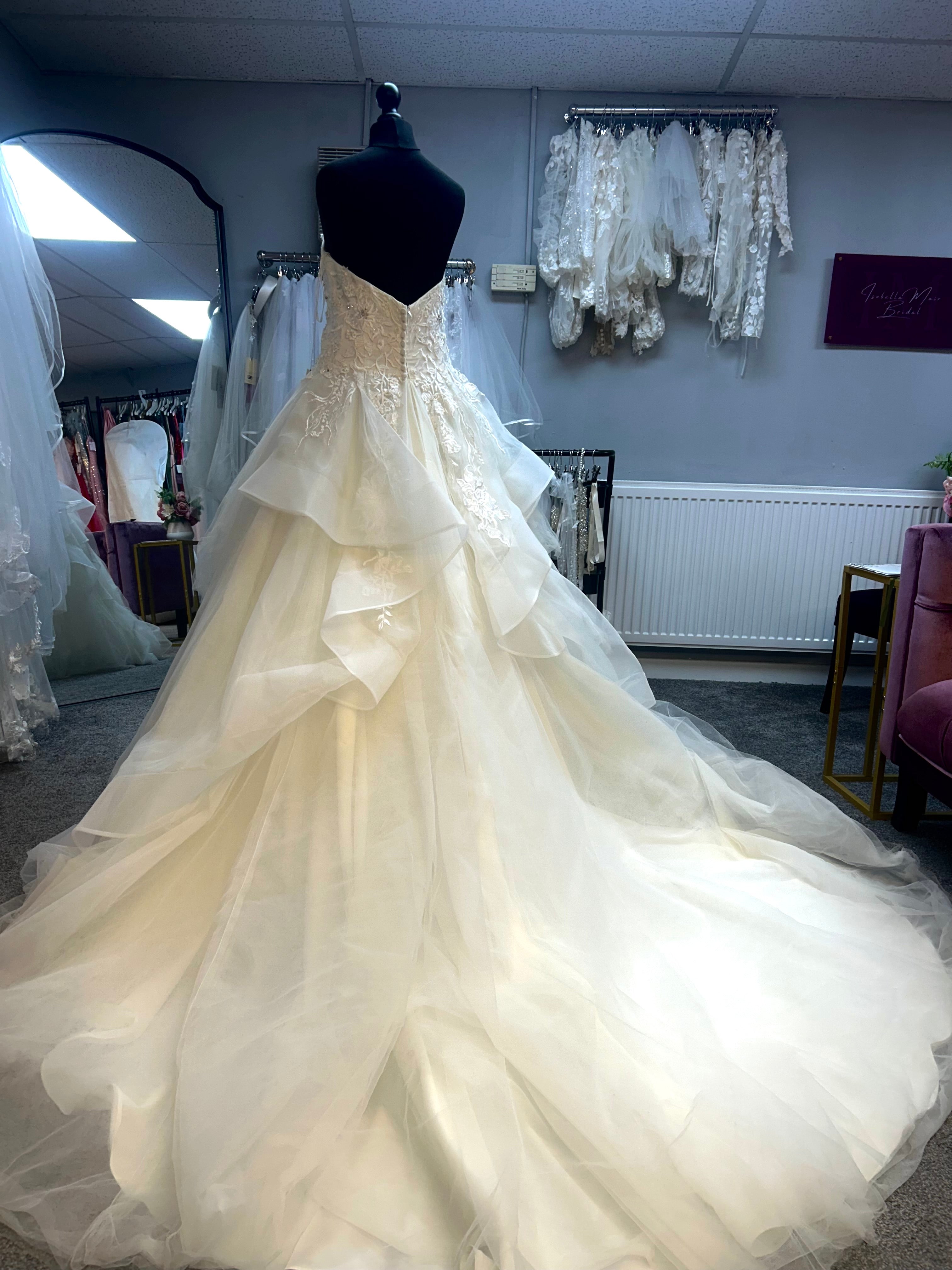 Belle Wedding Dress By Ronald Joyce