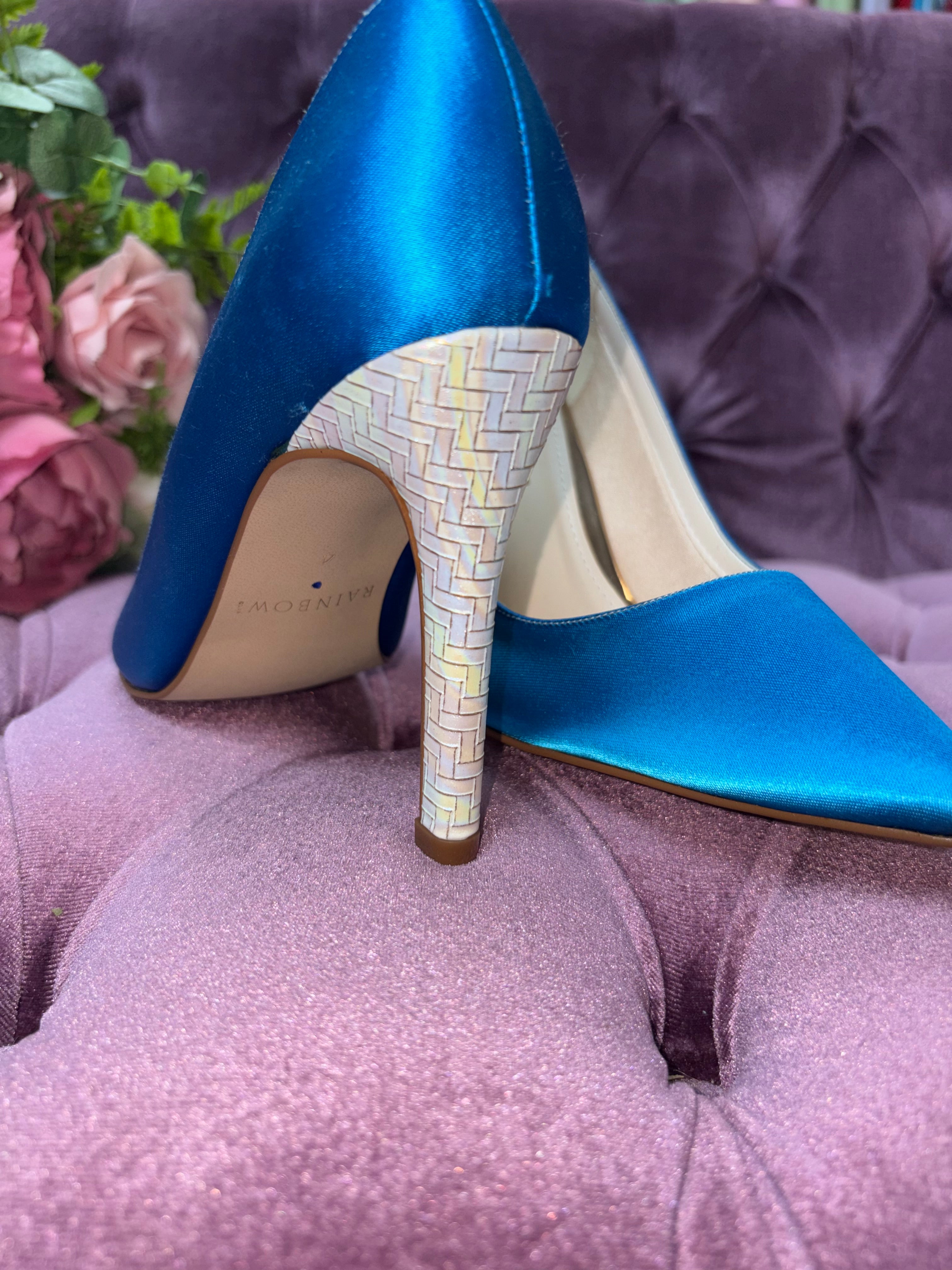 Rainbow Club 'Rochelle' Satin Heels