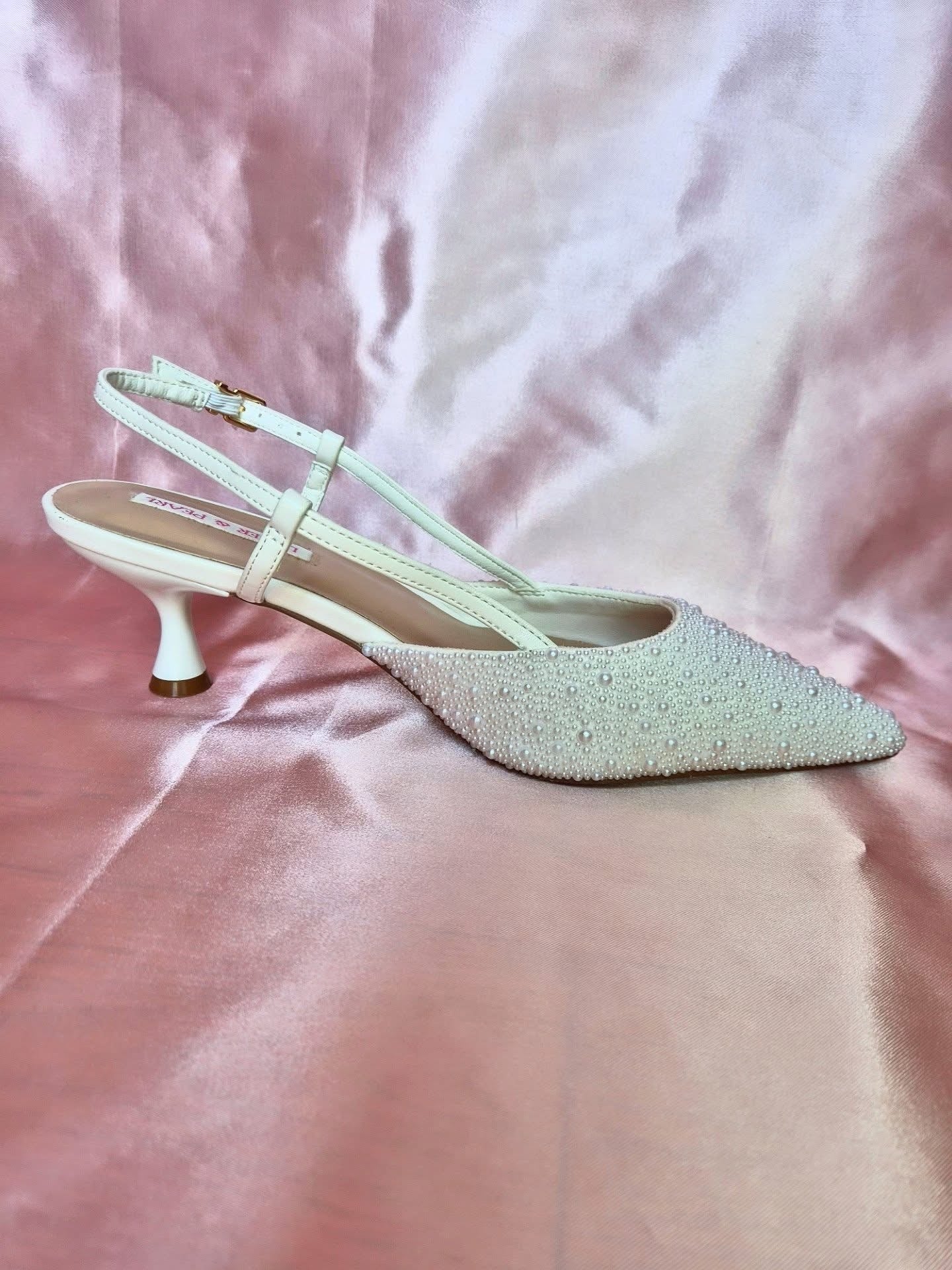 The ‘Callie’ Wedding Shoes by Laver & Pearl