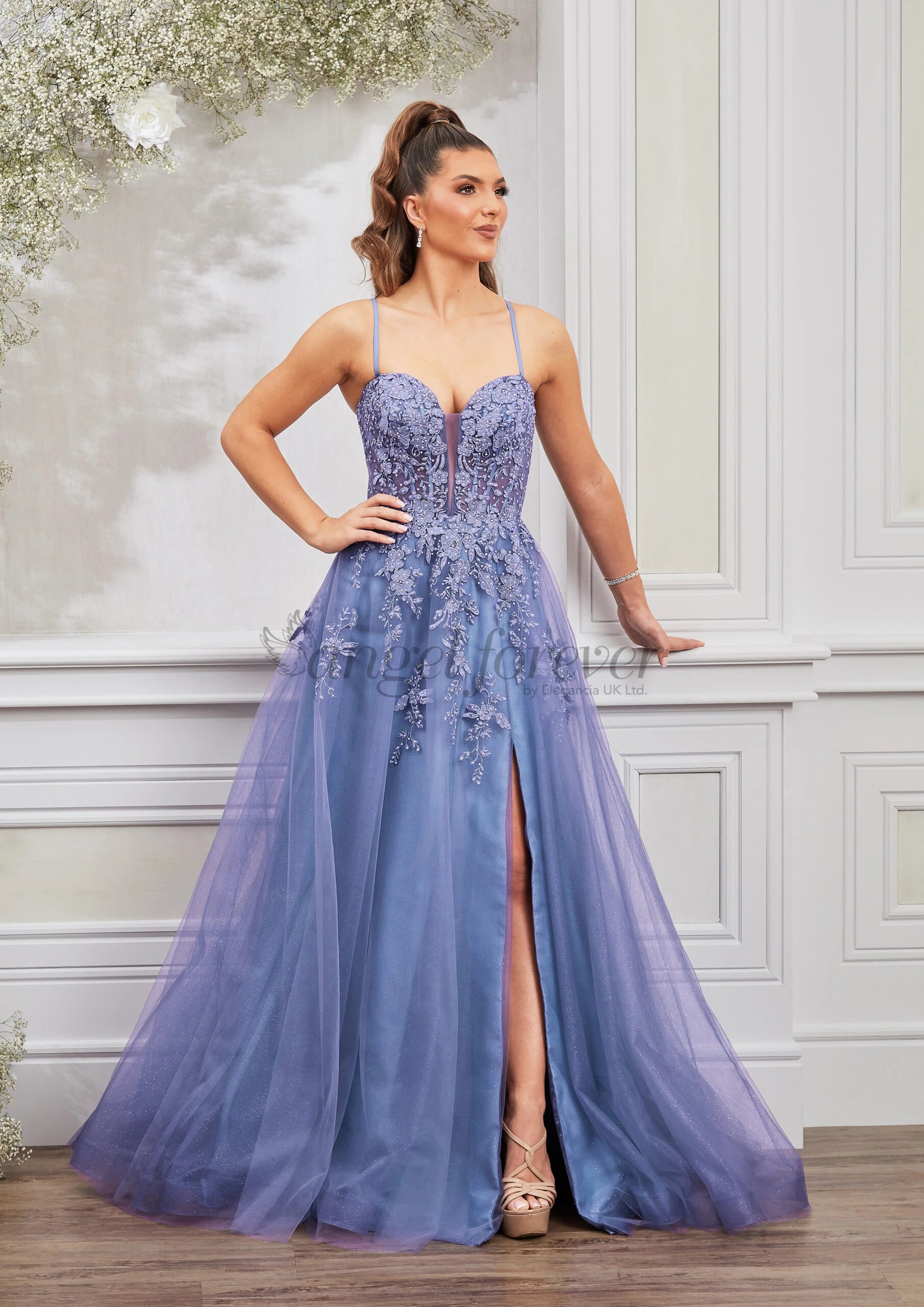 UK 8 AF5409 by Angel forever prom dress