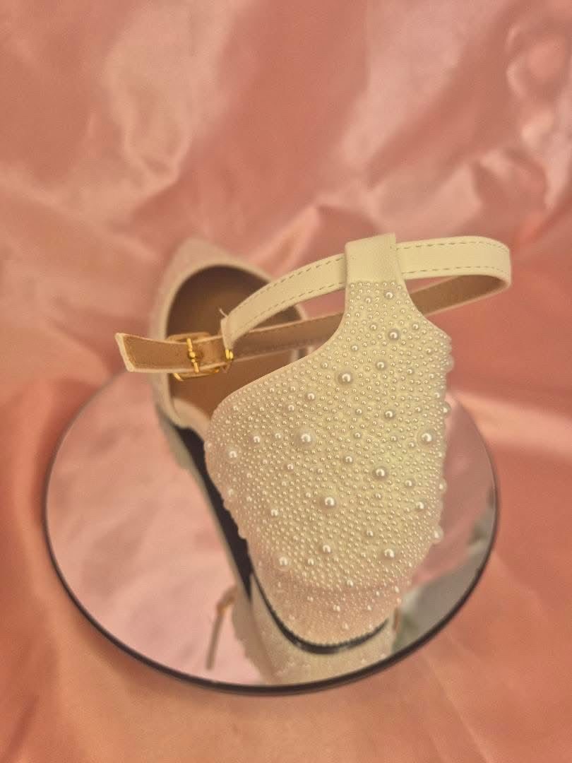 The ‘Loz’ Wedding Shoes by Laver & Pearl