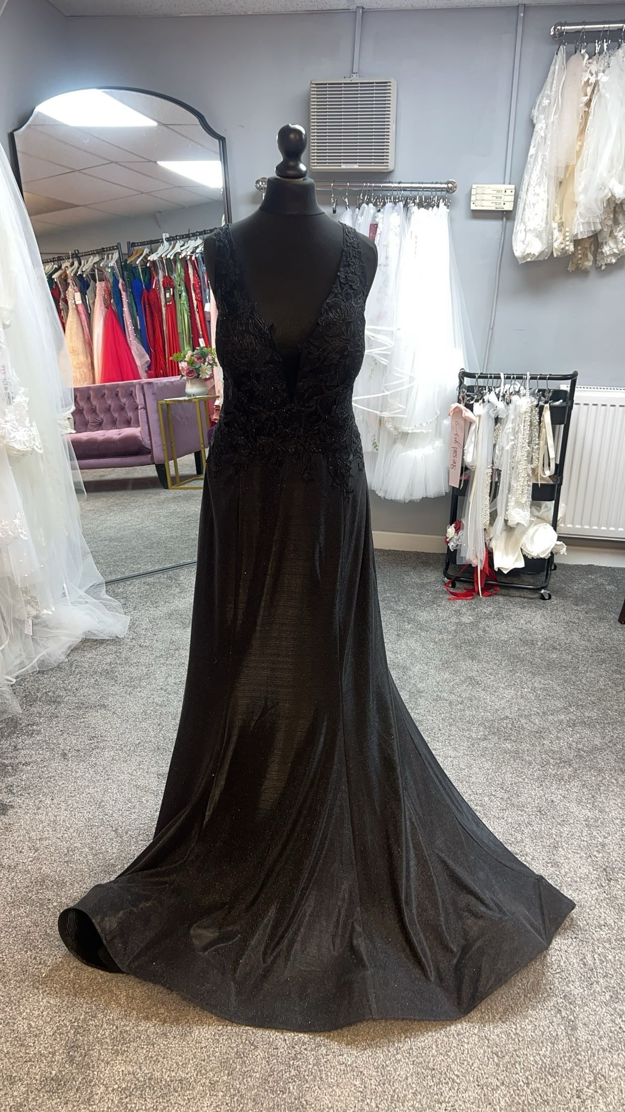 Black Occasion Dress By La Femme