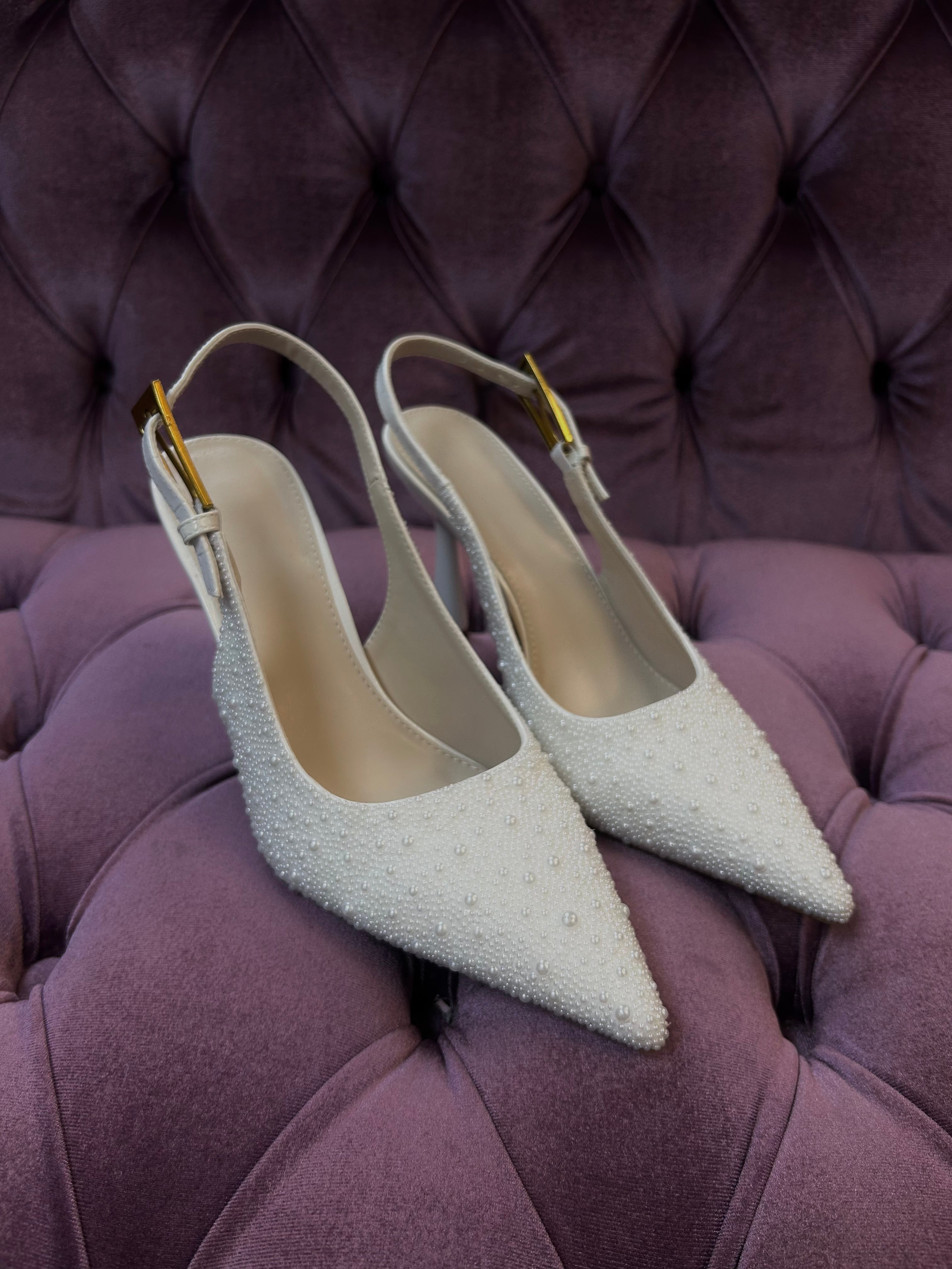 The ‘Diane’ Wedding Shoes by Laver & Pearl