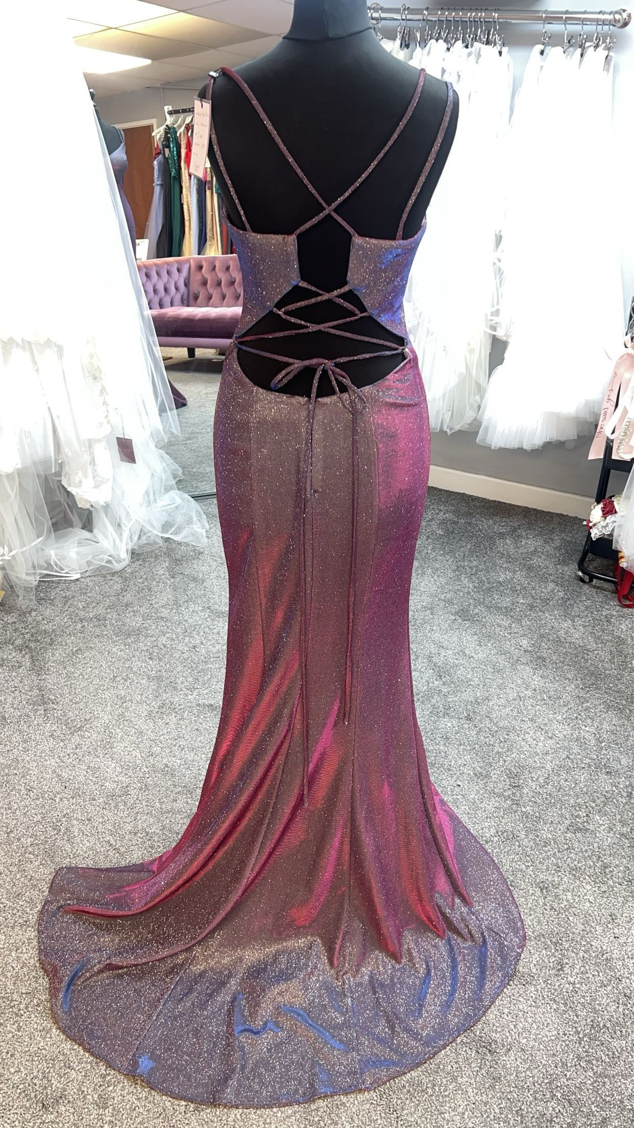 Purple Prom Dress by Angel Forever