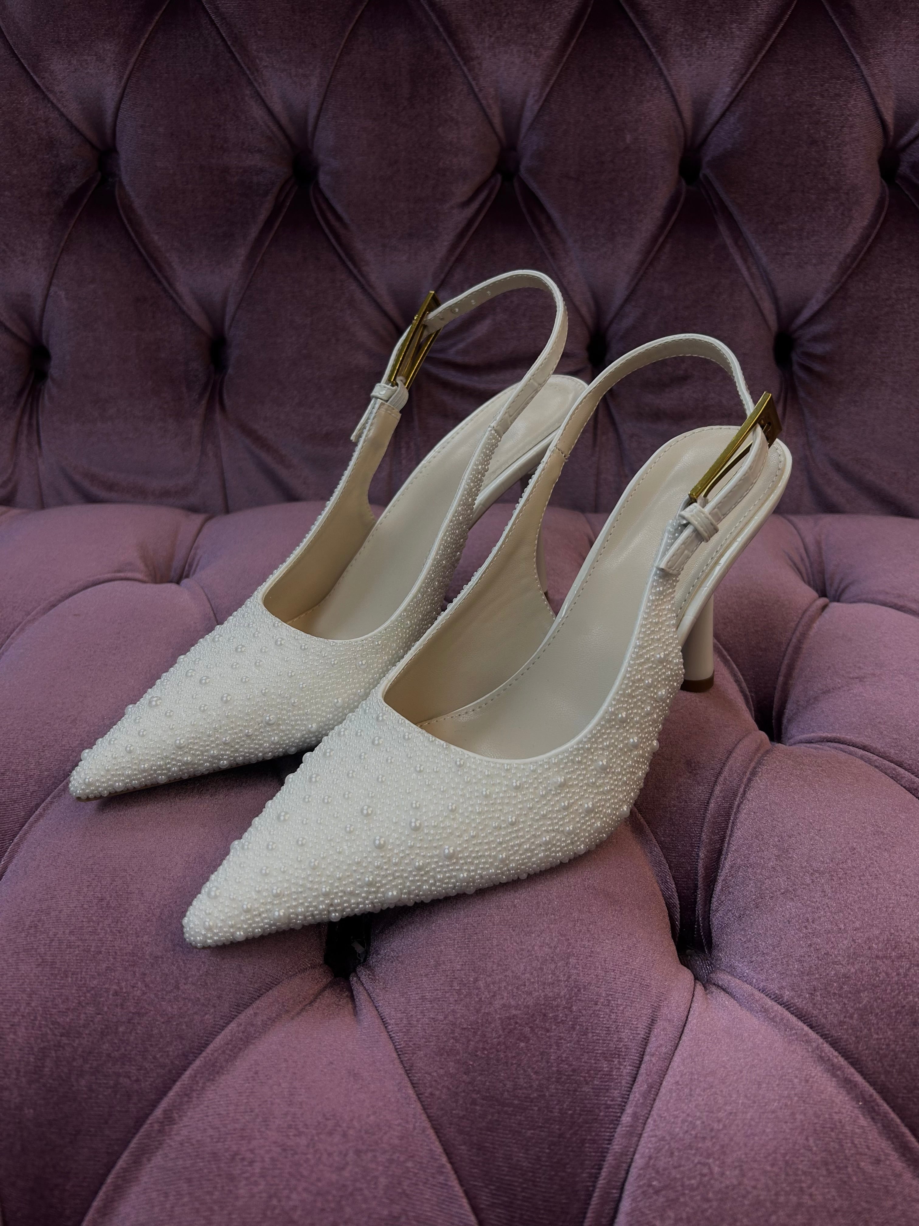 The ‘Diane’ Wedding Shoes by Laver & Pearl