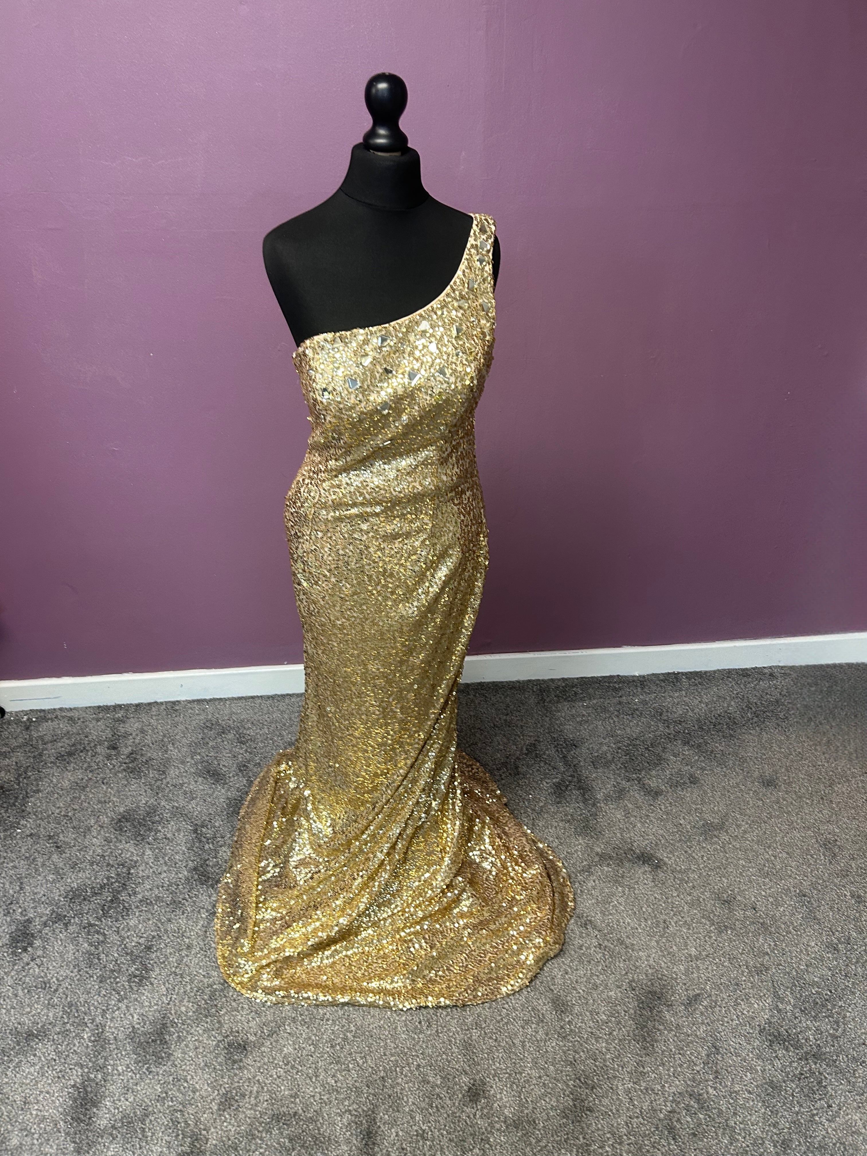 Gold Prom Dress By Ruby Prom