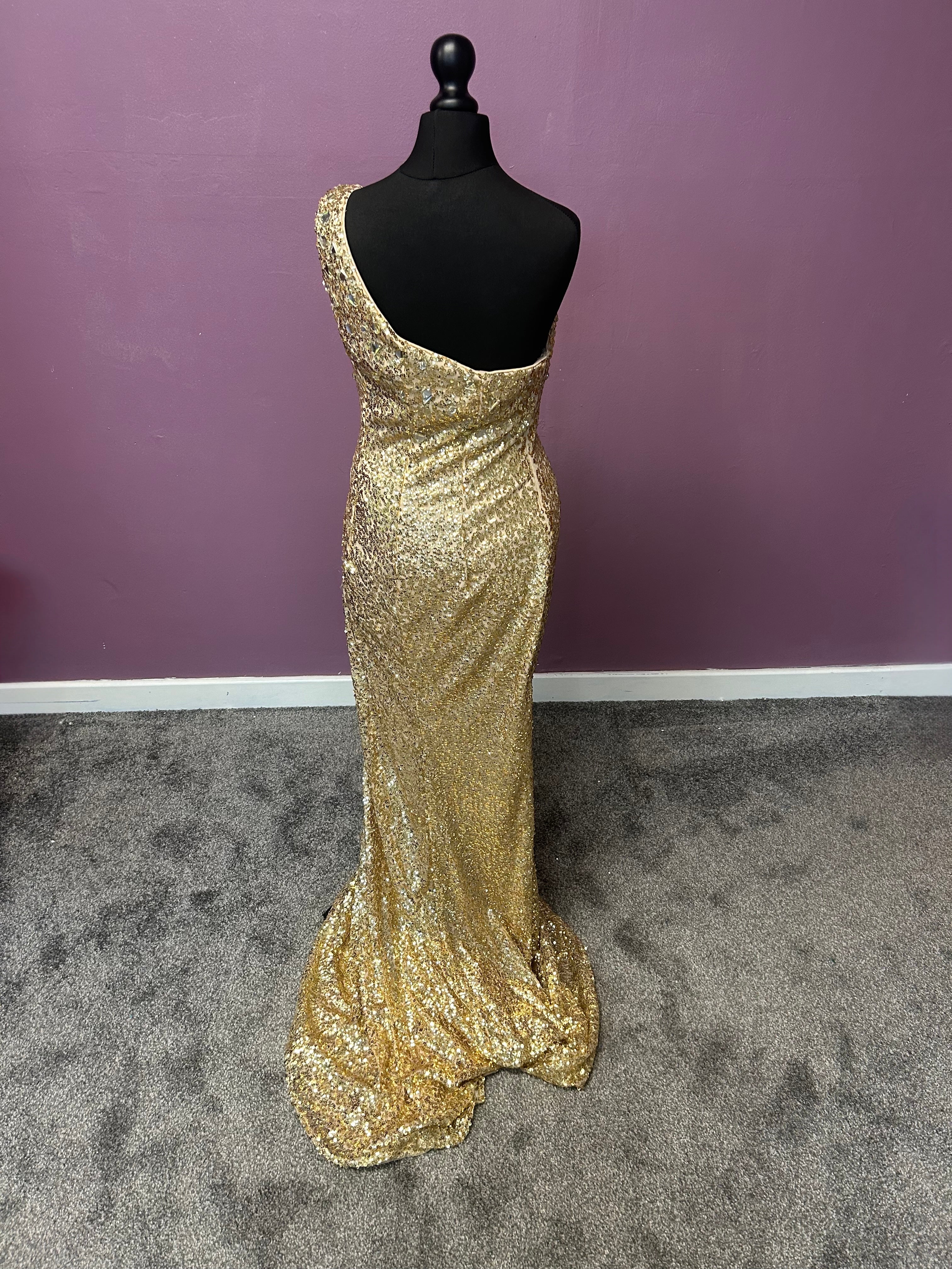 Gold Prom Dress By Ruby Prom