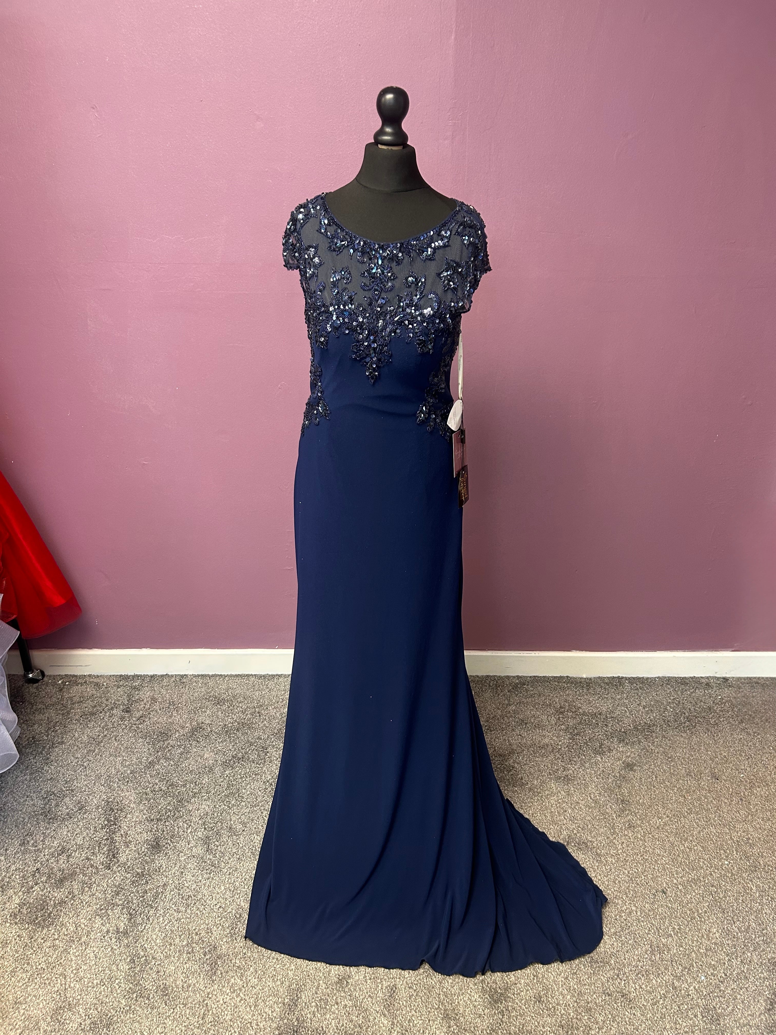 Navy Prom Dress By Angel Forever