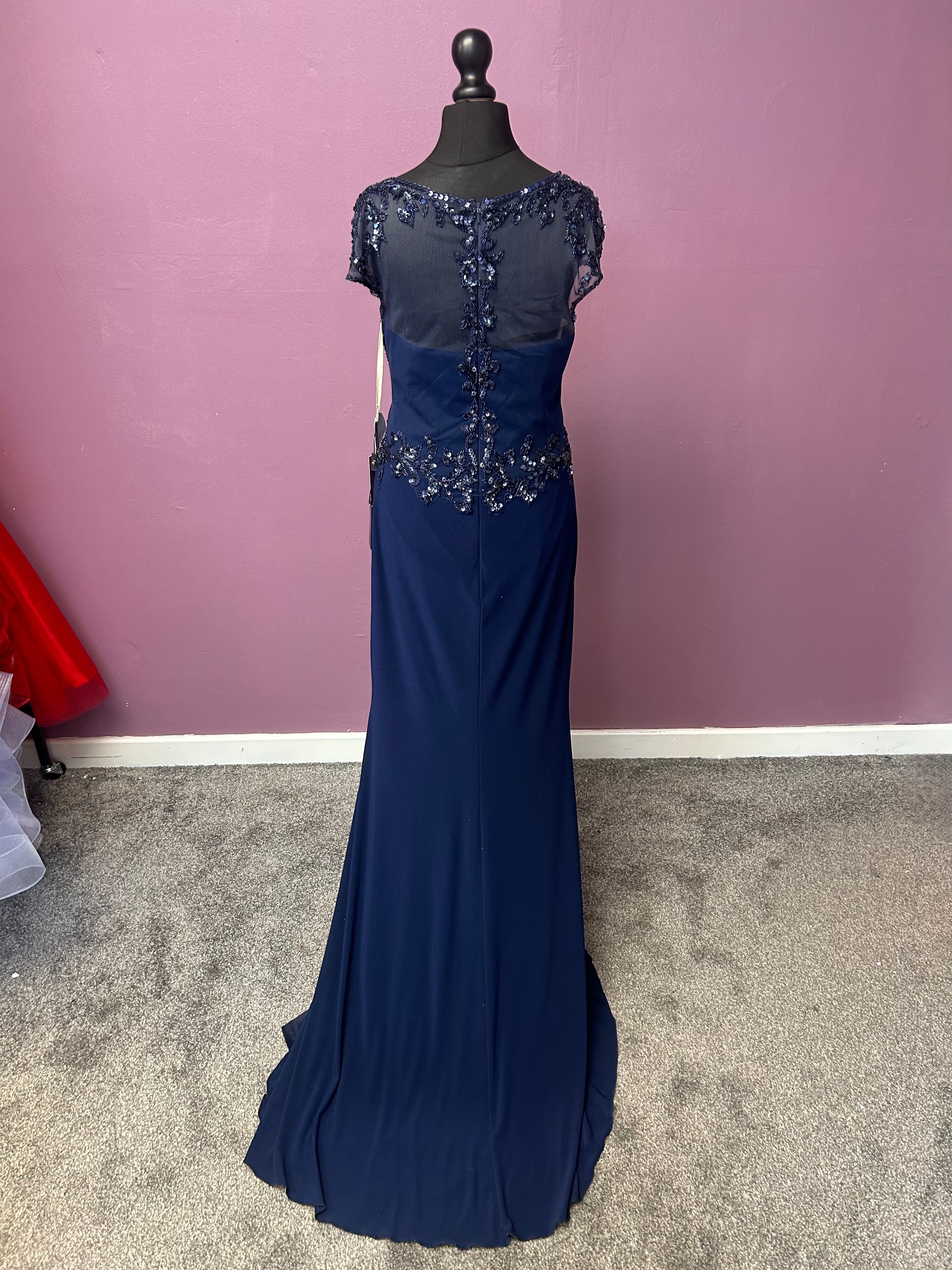 Navy Prom Dress By Angel Forever