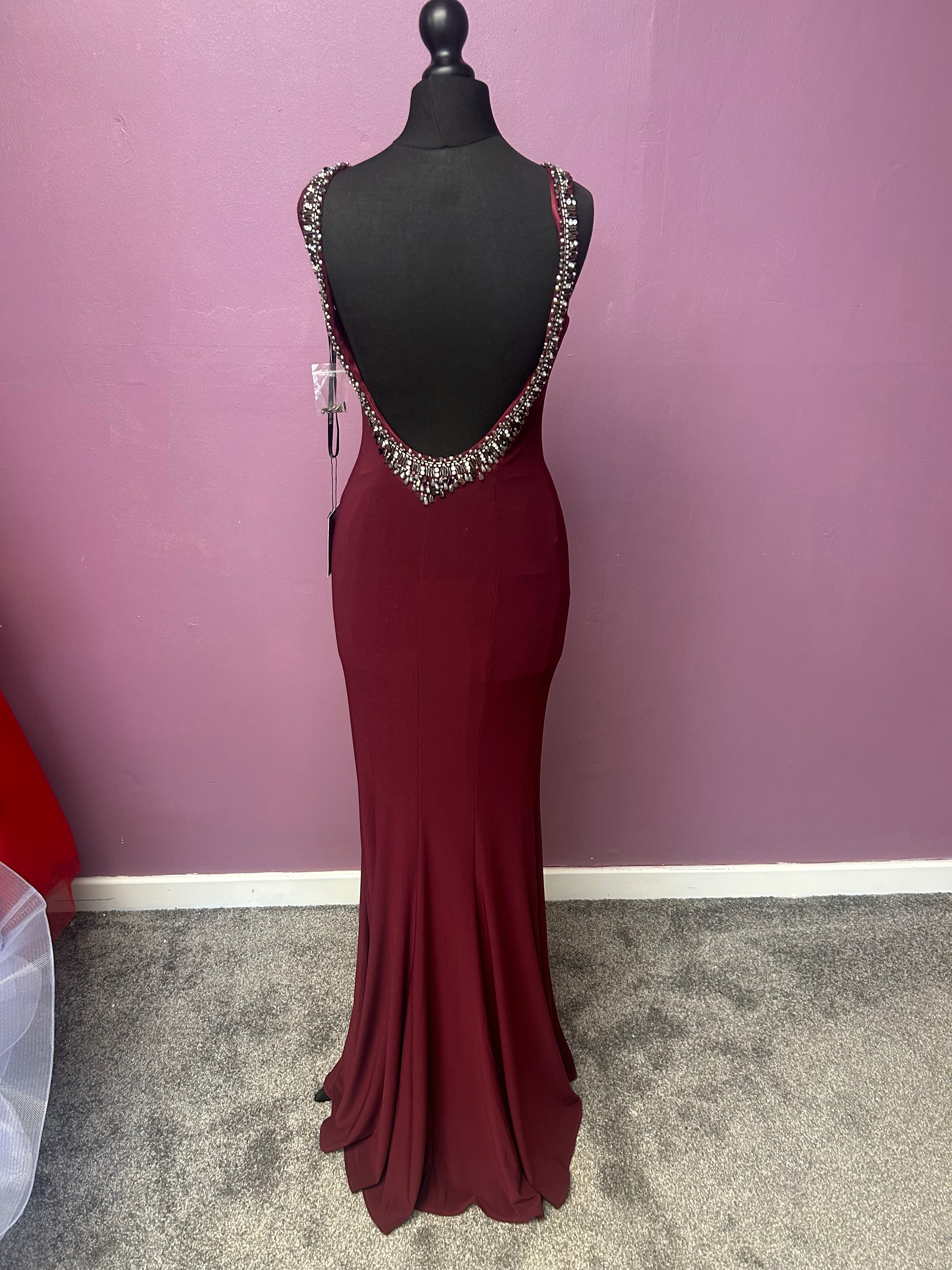 Burgundy Prom Dress By To The Nines