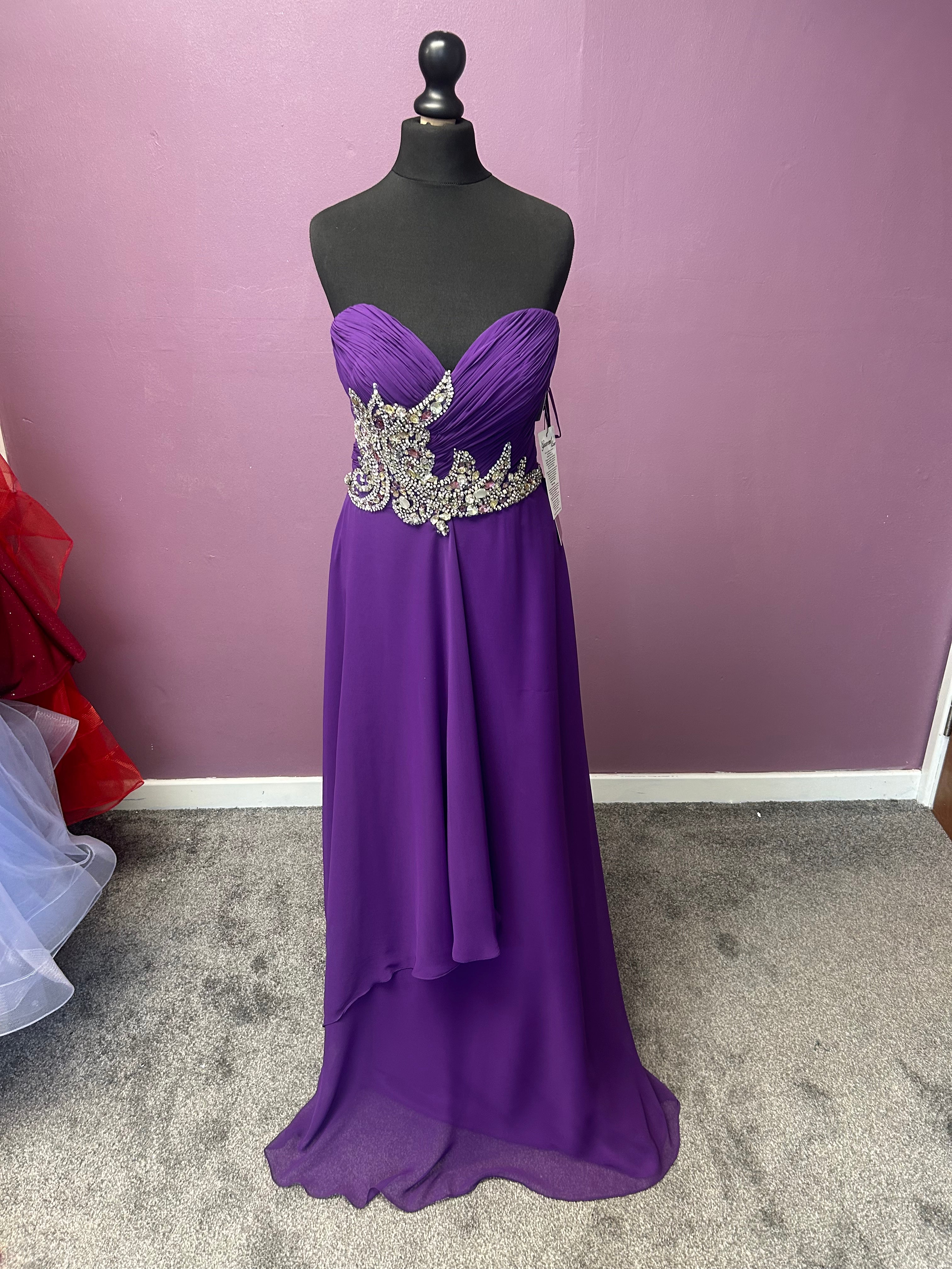 Purple Prom Dress By Ruby Prom