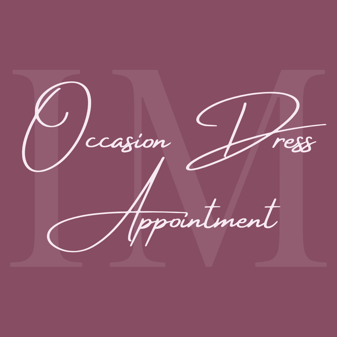Occasion (Prom or Pageant) Dress Appointment