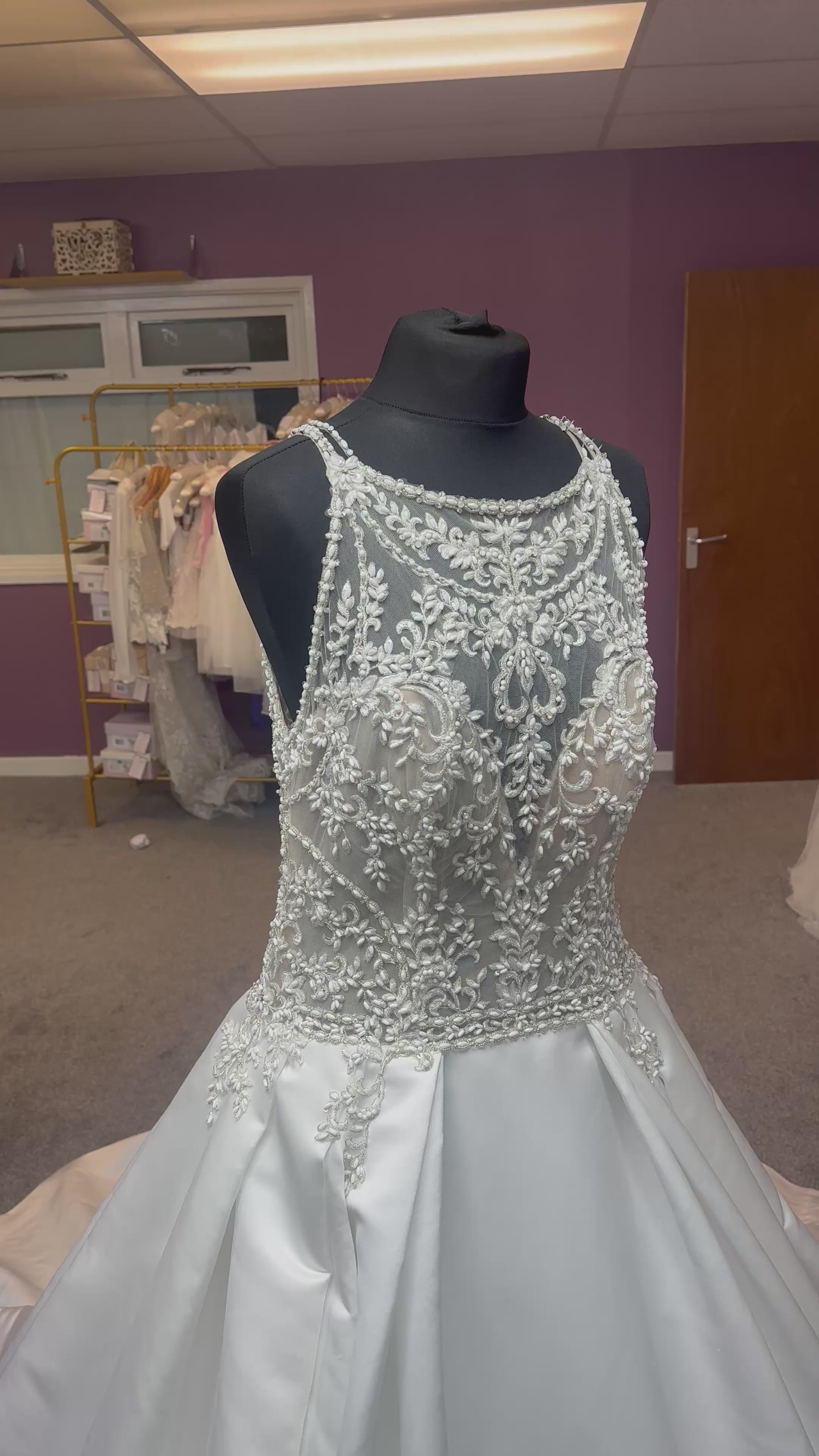 Ivory ballgown Wedding Dress By Sottero & Midgley