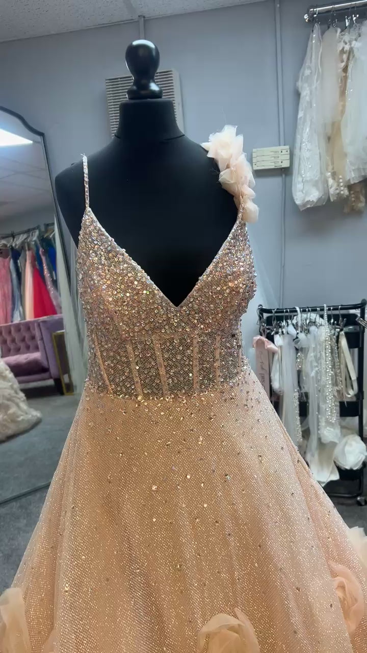 UK 14 EV0028 Prom Dress by Morilee