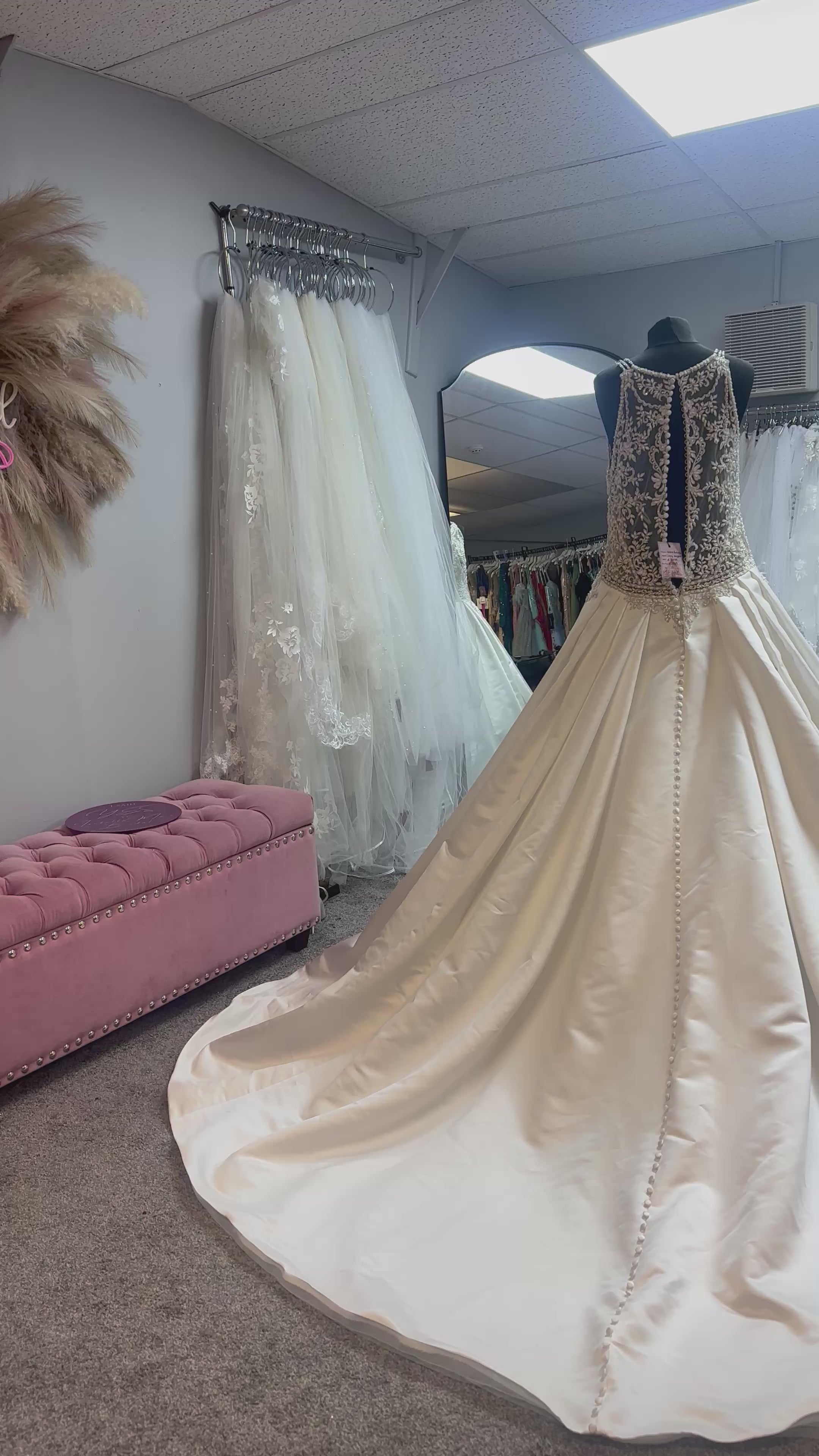 Ivory ballgown Wedding Dress By Sottero & Midgley