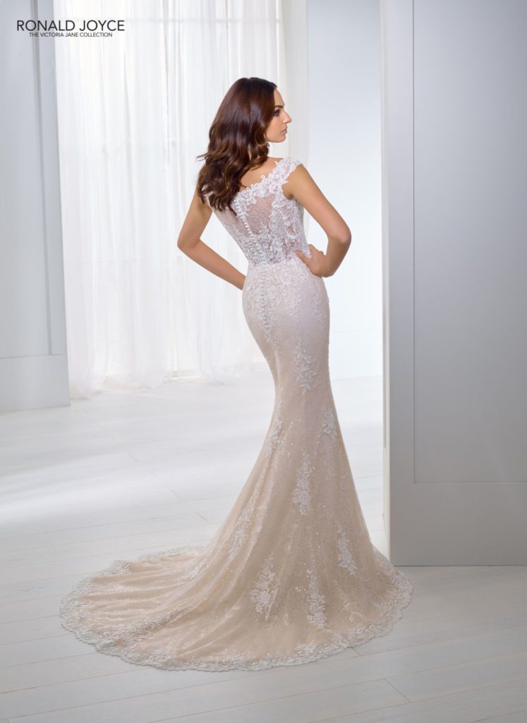 Teal Wedding Dress ByRonald Joyce